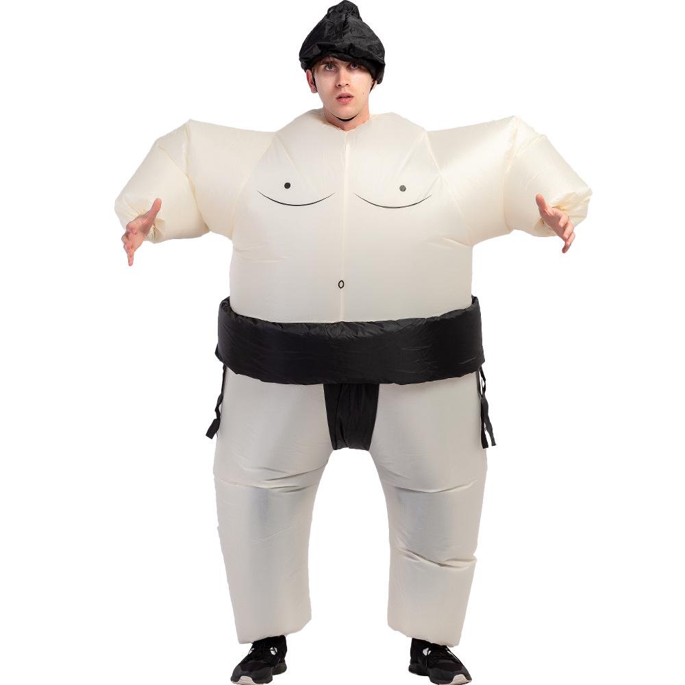Inflatable Sumo Costumes for Dance & Pranks - Adult Size Fun Props & Dolls