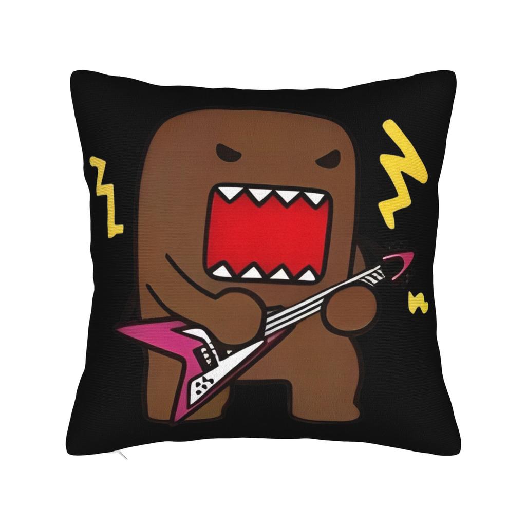 Domo Kun DJ Domo Pillowcase Polyester Cushion Cover Decorative  Pillow Case Cover Home Dropshipping 18'