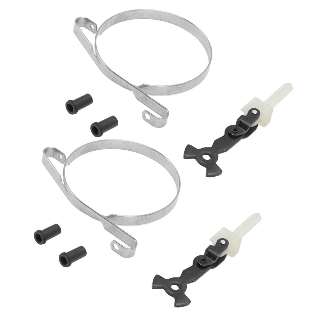 2 Sett Bremsebånd Praktisk Korrosjonsbeskyttelse Bremse Reparasjonssett for Husqvarna 445e II 450e II 455 460