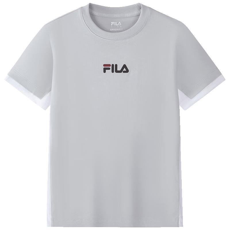 FILA Boys' Short Sleeve Round Neck T-Shirt