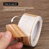 1 Roll Thank You for Your Purchase Stickers Adhesive Rectangle Gift Seal Labels for DIY Business Self-adhesive Paper Labels