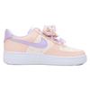Nike Air Force 1 Little Fox Belle Slip Resistant Abrasion Resistant Low top Skateboard Shoes Women's White Pink DD8959-100(Team69-)