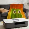 Funny Blanket Throw Super Cosy Plush Living Room Sofa D-DuolingoS-ES Couch Childish Cute Birthday Gifts