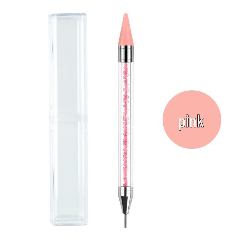 Double-Headed Rhinestone Picker Wax Pen Set for Nail Art