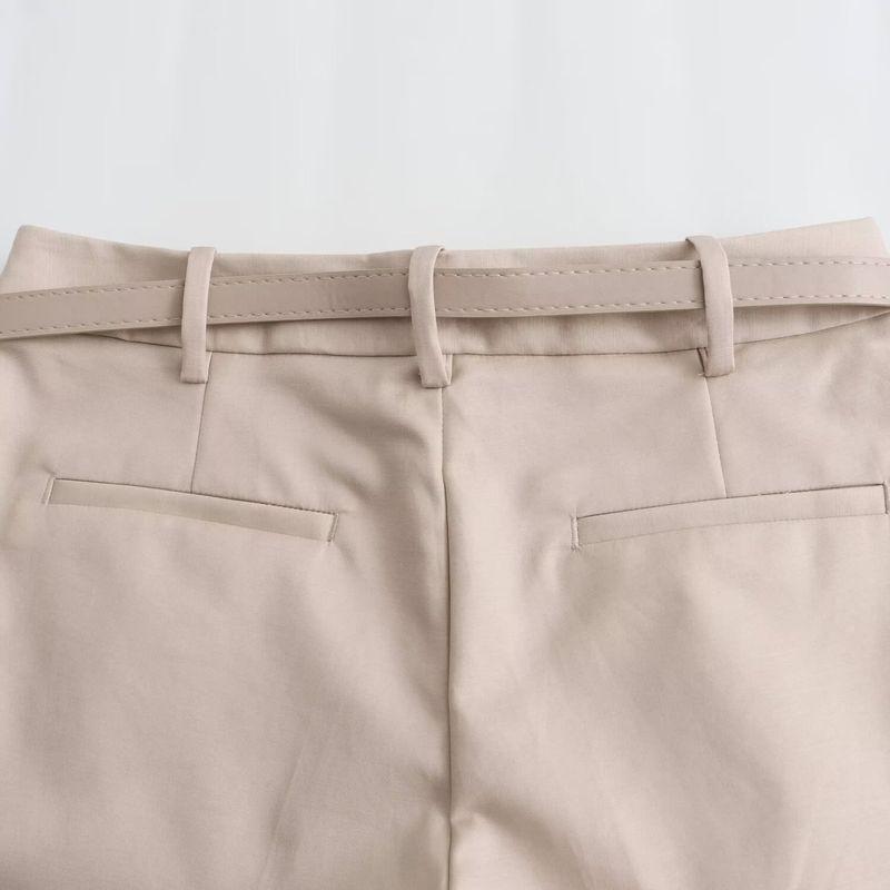 Kaslead New Arrival Women's Clothing Fashion Style Fashion All-Match Matching Belt Casual Shorts 8372104