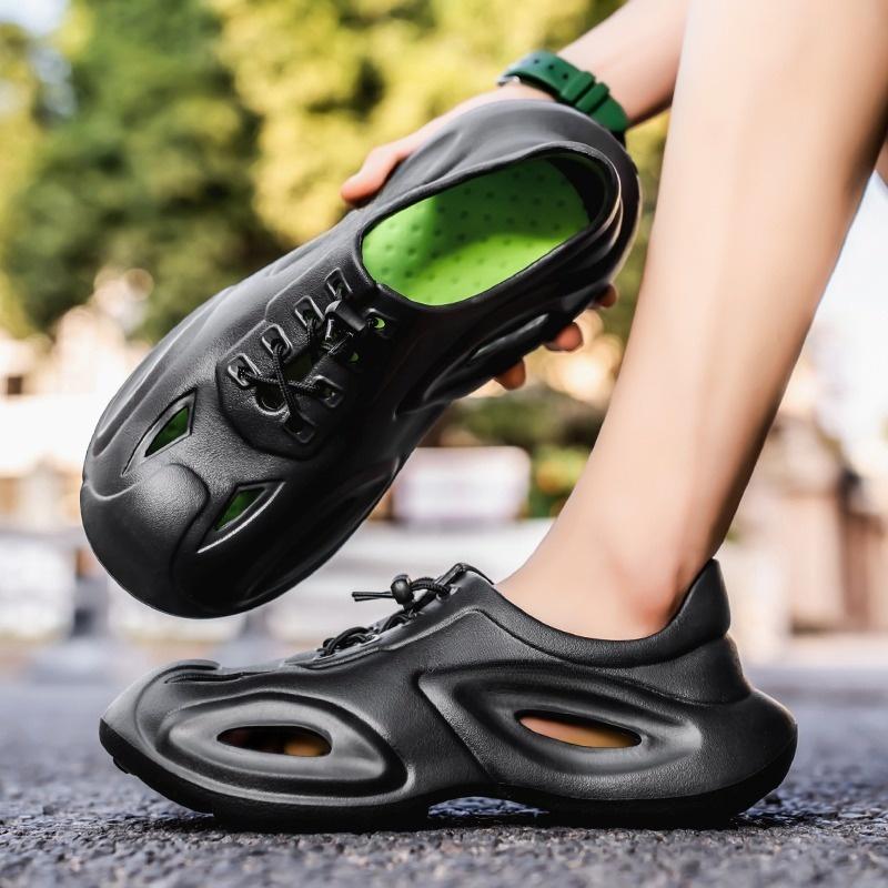 Fashion Men EVA Slippers Summer Upstream Shoes Water Breathable Wading Aqua Shoes Male Mesh Non-Slip Quick Drying Sandals Sneakers
