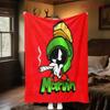 Martian Melodies: Looney Tunes Adventure blanket blanket Camping trip Digital printing Christmas gifts sheet