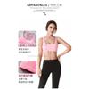 Womens Beauty Back Wireless Padded Gathering Sports Bra For Yoga Gym