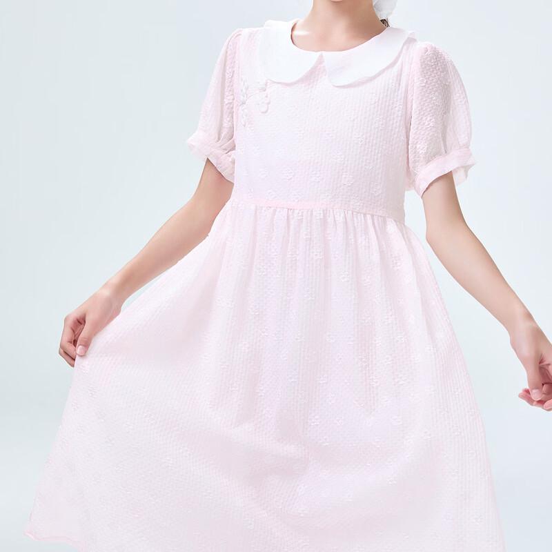 MonTAGUT Girls  2026 Puff Sleeve Casual Summer Dress 165