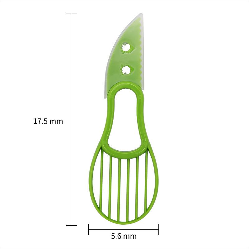 3-in-1 Fruit Separator, Fruit Cutting Machine, Fruit Scraper, Suitable for Avocado, Strawberry, Peach, Kiwi and Other Fruits
