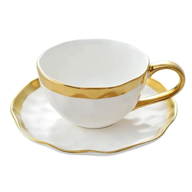 Ceramic Mug Afternoon Tea Cups Phnom Penh Ceramic Coffee Cup and Saucer Set Milk Mug Breakfast Cups Water Glasses Milk Teacup