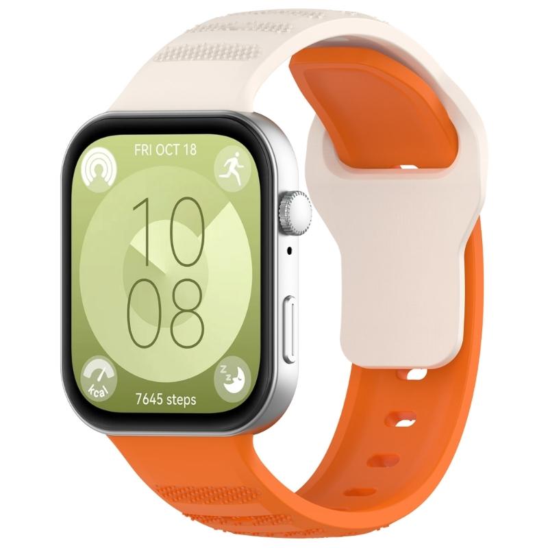 Silicone Wriststrap Belt for Watch Fit 3 Smartwatch Repair Comfortable Watch Strap Band Waterproof Watchband