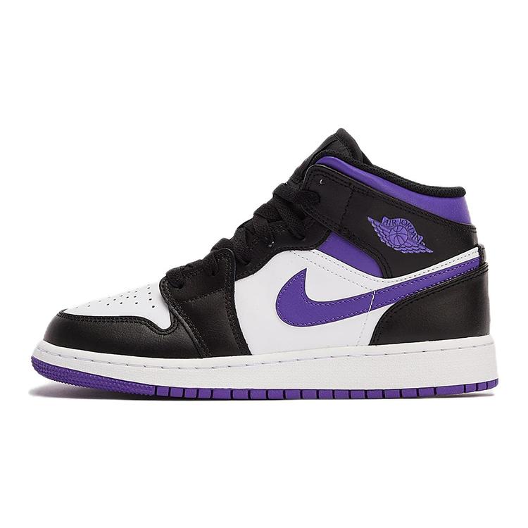 

Jordan 1 Mid Dark Iris GS 554725-095 36