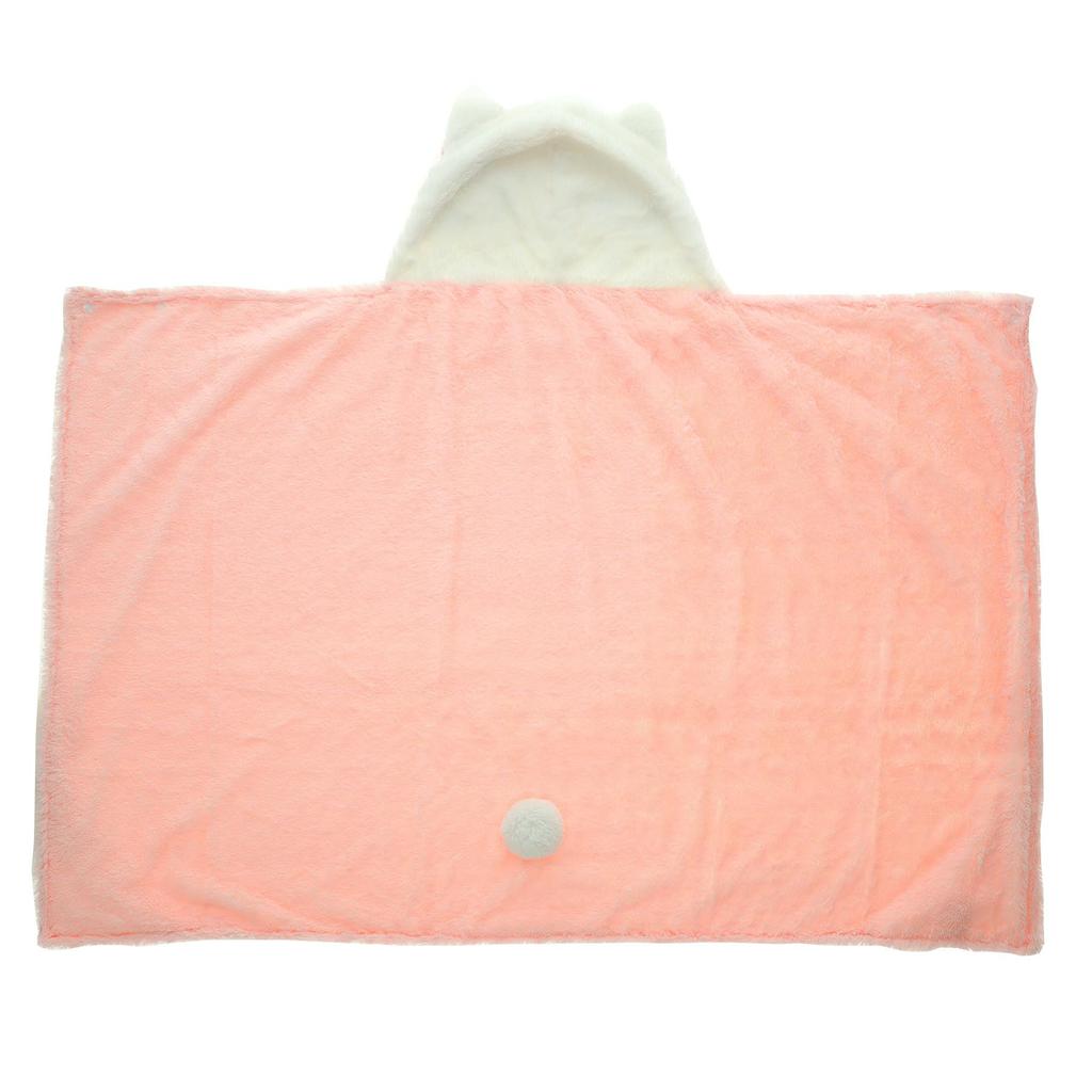 Marushin Hooded Blanket, Sanrio Hello Kitty, Cute, Fluffy, Stylish, Winter Warmer, Product Number: 3805002200