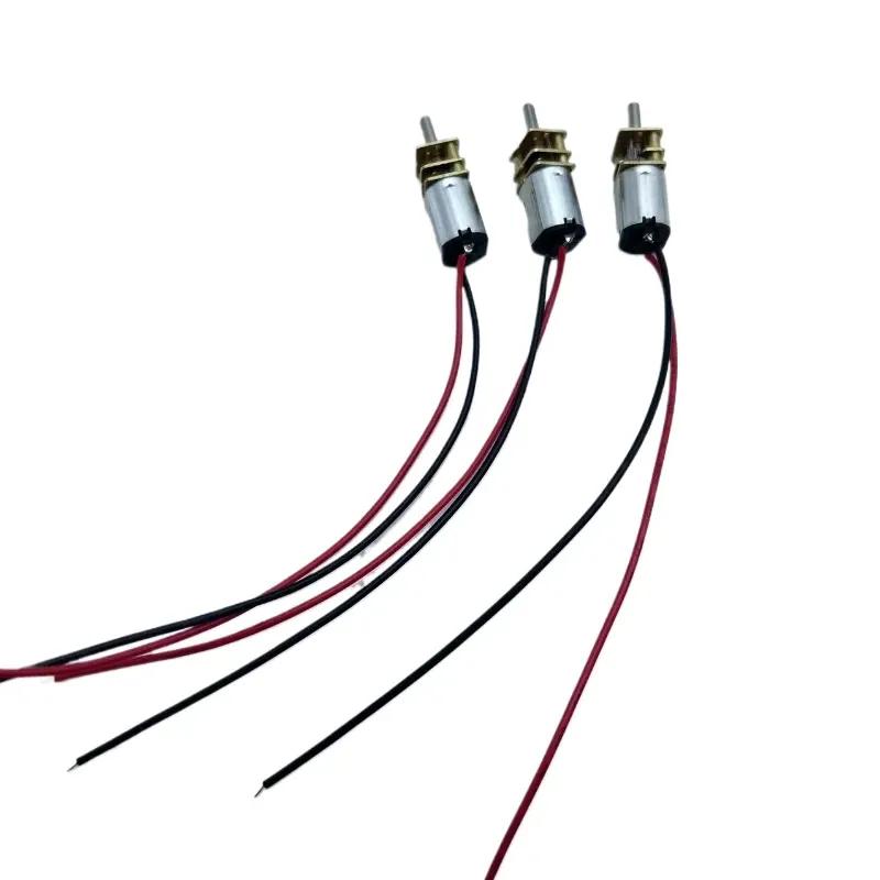 GA12 N20 DC 3V 1000 U/min 6V 2000 U/min 12V 4000 U/min Mini Mikro Metallgetriebemotor Hohes Drehmoment Motor mit einem 15cm Draht