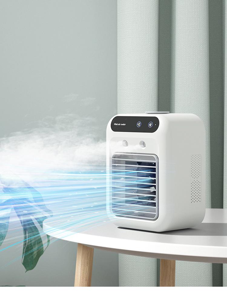 Portable Desktop Air Cooler and Humidifier for Dorms