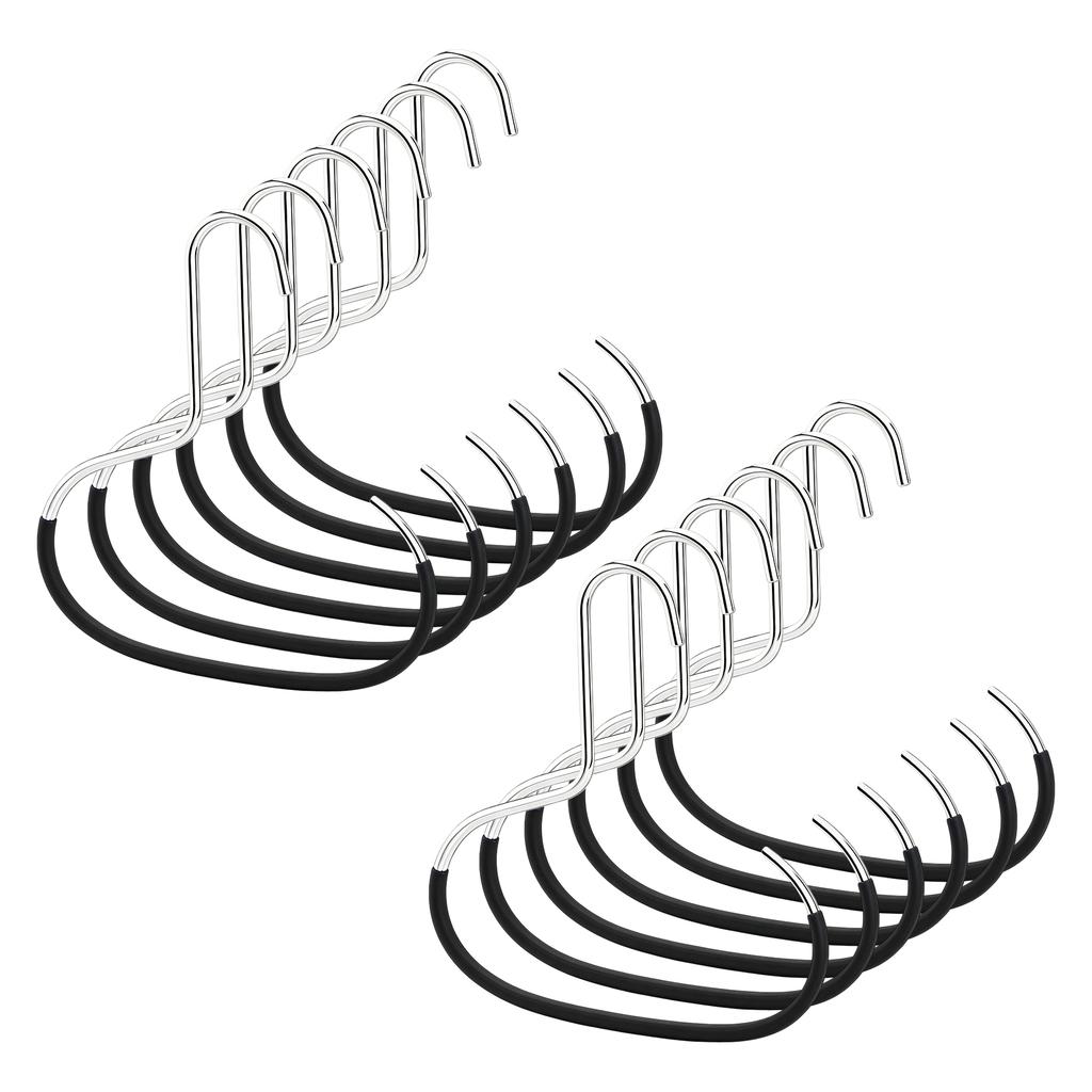 Scarf Towel Tie Hanging Rack with Versatile Storage Metal Hanging Hooks Multifunctional for Kitchen Office Bathroom Bedroom