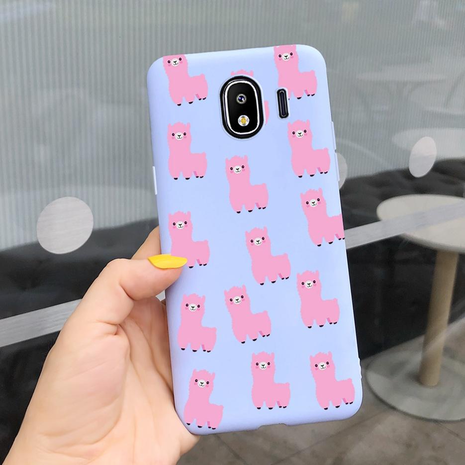 For Samsung Galaxy J4 2018 Case J400F Cute Fashion Cover Soft Silicone Case For Samsung Galaxy J4 Plus 2018 J415F J4 J4+ Fundas