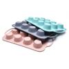 12 Holes Mini Cake Silicone Mold Built In Stainless Ring Cookies Fondant Baking Pan Non-Stick Silicone Cake Molds Baking Tools