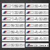 -For BMW M power new emblems badge logo M125i M135i M140i M235i M240i M320i M330i M340i M350i M440i M435i M530i M540i M550i ABS TU0