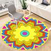 1pc Flower Mandala Chair Carpet for Office - Durable, Ideal for Chair Mats, Stylish & Functional Decorative Rug yy260130048