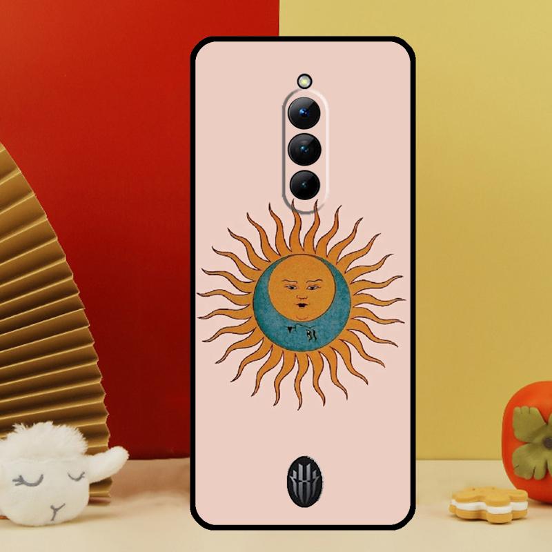 Sonne Mond Hülle Für Nubia Red Magic 10 8 9 Pro Plus 6 7 6S 7S Pro 5G 6R RedMagic 9S 8S Pro Plus Cover