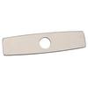 10 Inch Faucet Deck Plate Matte Black Faucet Base Plate Stylish Sink Hole Cover  Vanity Sink