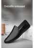 Men's Summer 2024 Soft Leather Loafers - Single Layer, Flat Bottom, Casual Slip-on Driving Shoes