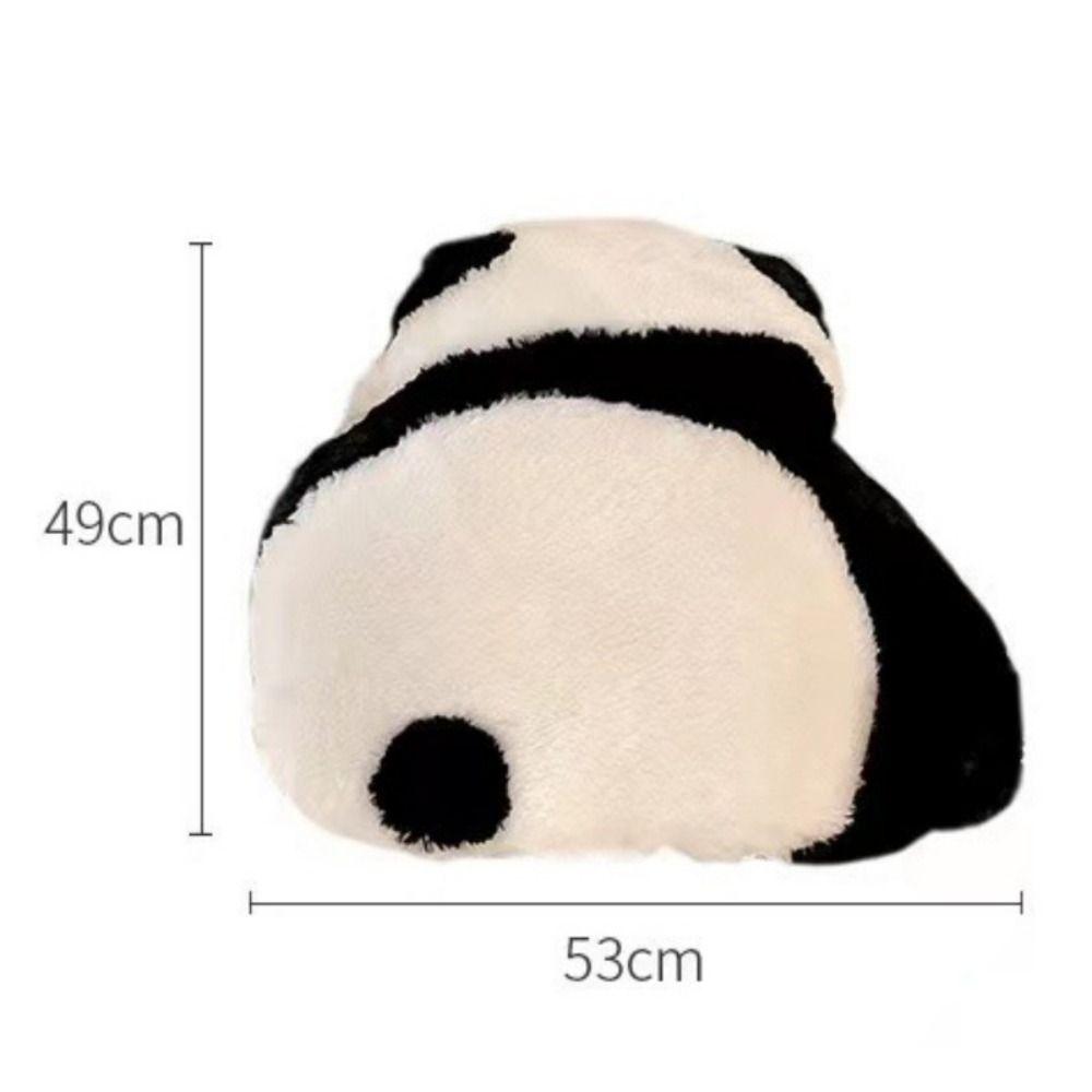Stuffed Animal Plush Panda Cushion Bedroom Sofa Panda Throw Pillows  Headboard Cushion