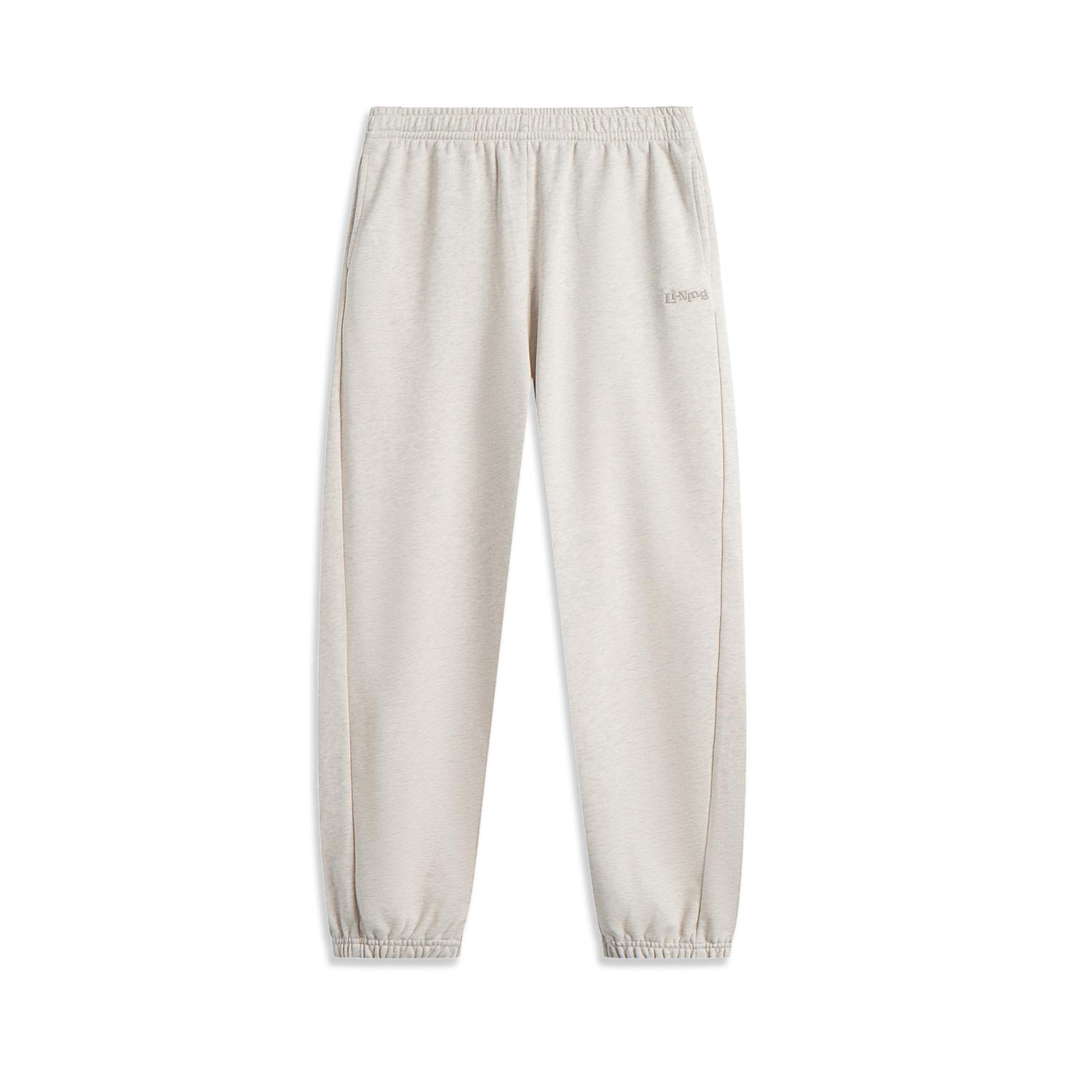 

Li Ning Серия Спортивный Стиль Жизни Повседневные Зауженные Удобные Универсальные Трикотажные Спортивные Брюки Женские брюки Цветочно-Серый Плиточно-Серый AKLV268-7 M