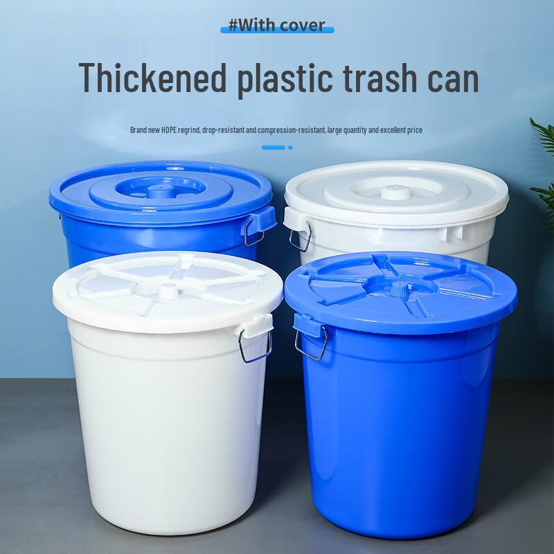 Kraftig rund utomhuskärl för kommersiellt bruk, 65 L