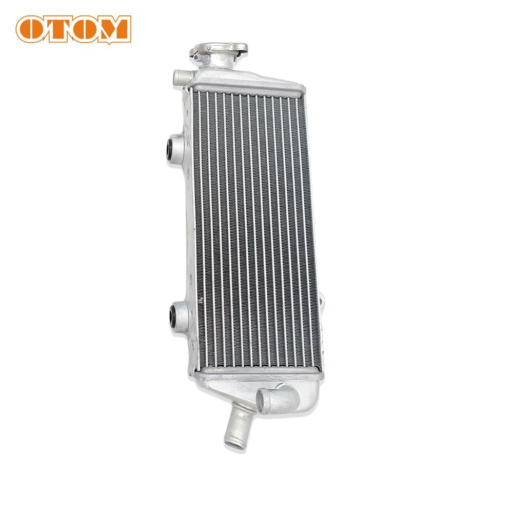 OTOM Алюминиевый Радиатор Охладитель Охлаждающая Жидкость Для KTM HUSQVARNA 2007-2016 SX XC XCW EXC TC TE 125 150 250 Мотоциклетные Аксессуары Right Radiator
