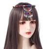 Hairdress National Style Headband Eyebrow Pendant Fashion Jewelry Forehead Chain Women Necklace