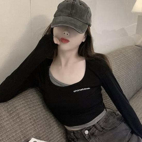 

Женский костюм для джазовых танцев из двух частей - Шикарный осенний уличный комплект XL чёрный