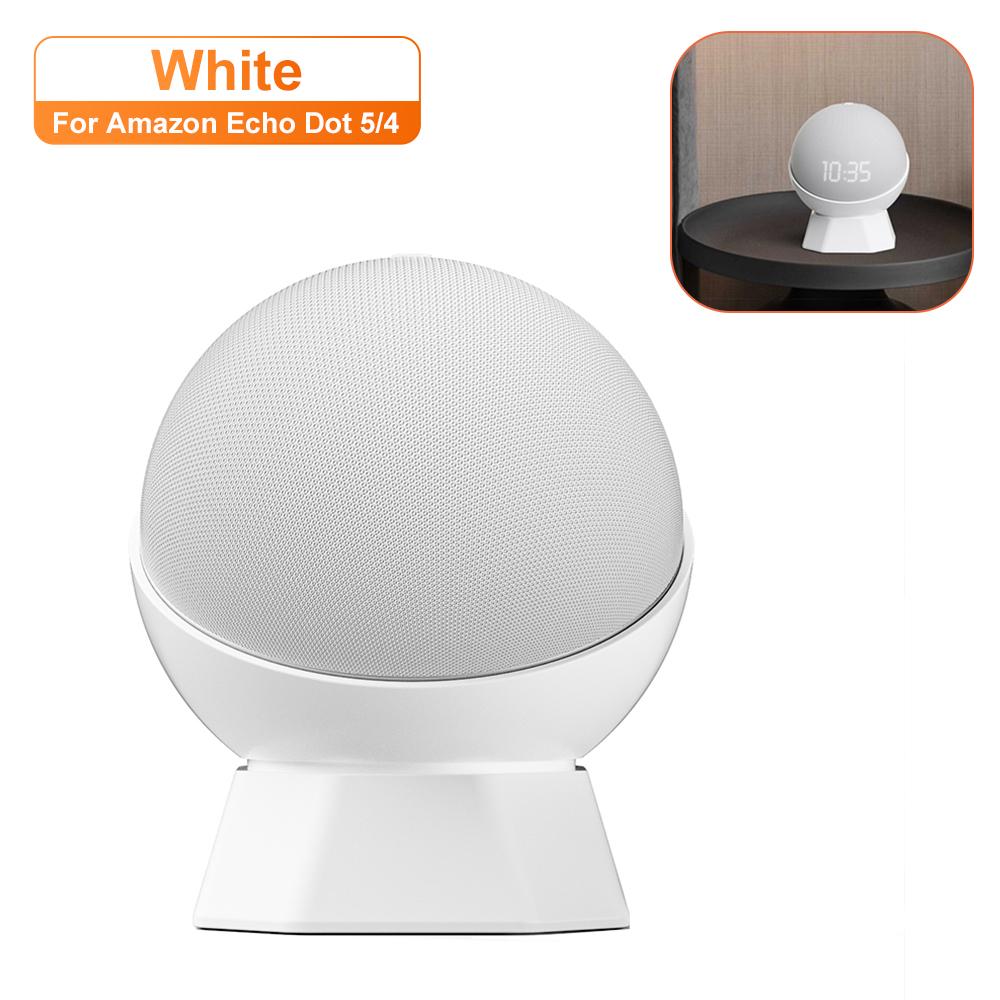 Echo Dot Wall Mount Holder For Amazon Alexa Echo Dot 4 5 3rd Generation Speaker Bracket Space Saving With Cord Management Stand