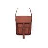 Goat Leather Messenger Bag iPad Tab Satchel Håndveske Crossbody Sling Bags