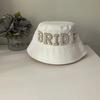 Bride Bucket Hat Summer Beach Wedding Engagement Bachelorette Hen Party Bach Weekend Bridal Shower Decoration Honeymoon Gift