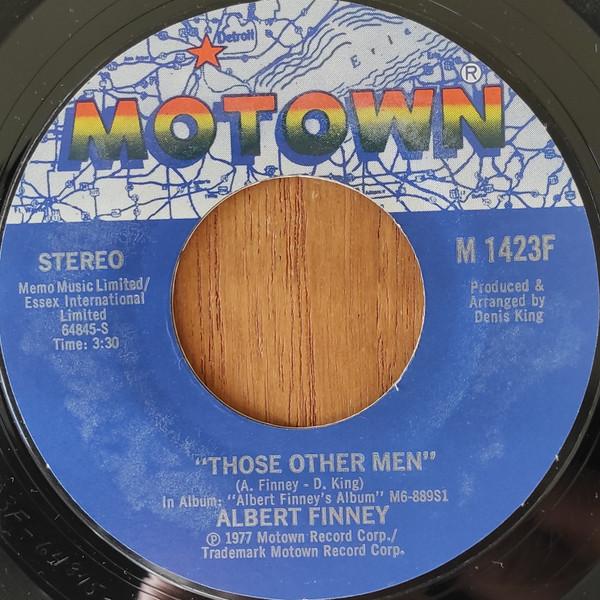 

7inch Record ALBERT FINNEY - Those Other Men M1423F Motown 1977 US Pop Used