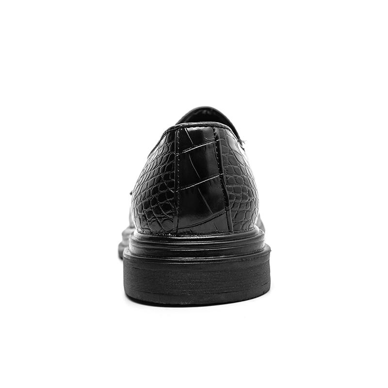 Luxury Brand Men Loafers Designer Embossed Comfortable Casual Shoes Mens Moccasins Shoes Fashion Dress Business Leather Flats