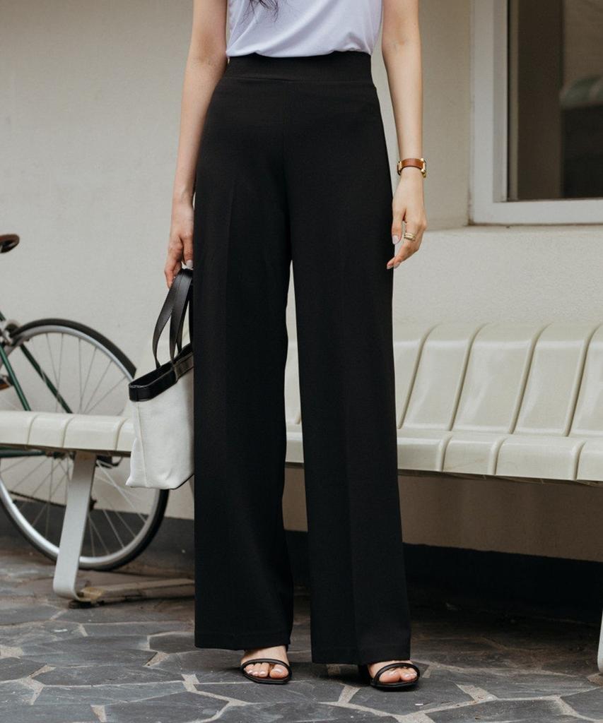 Akitaipeu (Summer) Work Look Wide Elastic Waist Pt_4 Sizes (Short, Long Length S, M)