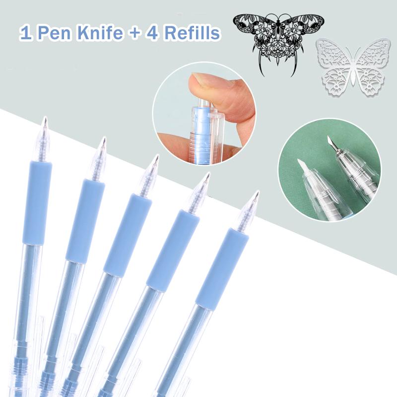 1Set Craft Cutting Paper Pen Cutter Tool Paper Cutting Carving Tools Diy Drawing Scrapbooking Perfectly Accessories