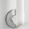 Split Escutcheon Plate Easy Installation Stainless Steel Escutcheon Plate Peel-and-Stick Pipe Collar Long-Lasting for Kitchen