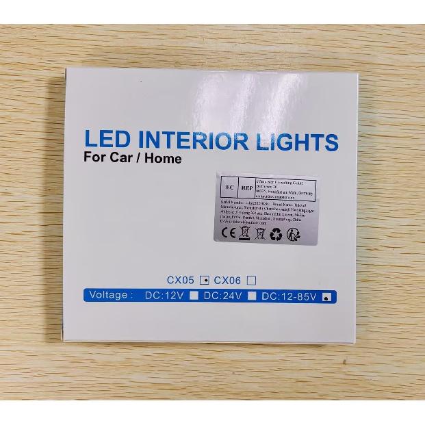 LED Dome Light, RV Interior Lighting 12V-85V 800 Lumens Super Bright RV LED Ceiling Dome Light With ON/Off Switch RV Lights Interior For