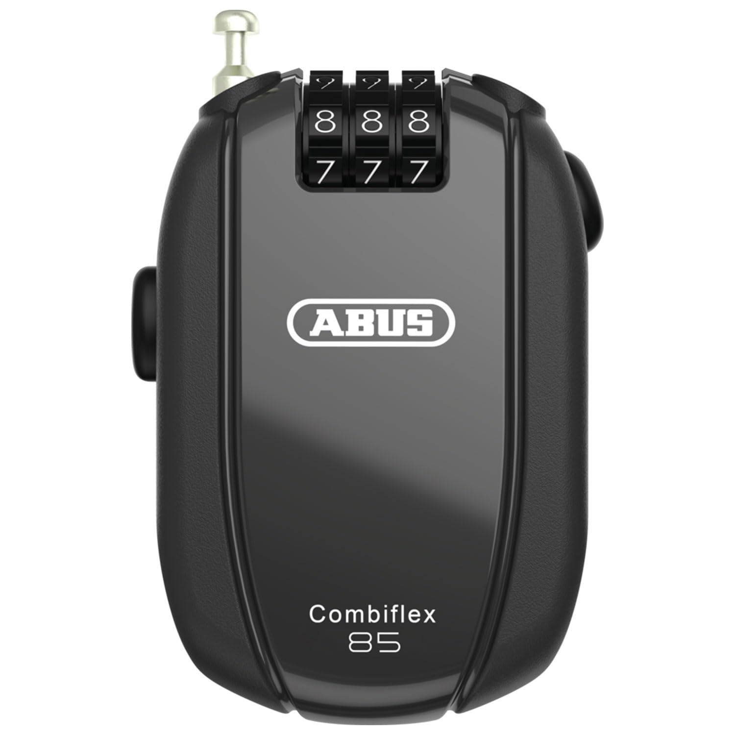 

ABUS COMBIFLEX BREAK надежный кодовый трос 85см японский 85, сделанный в Германии велосипедный замок, черный, [Официальный продукт] чёрный