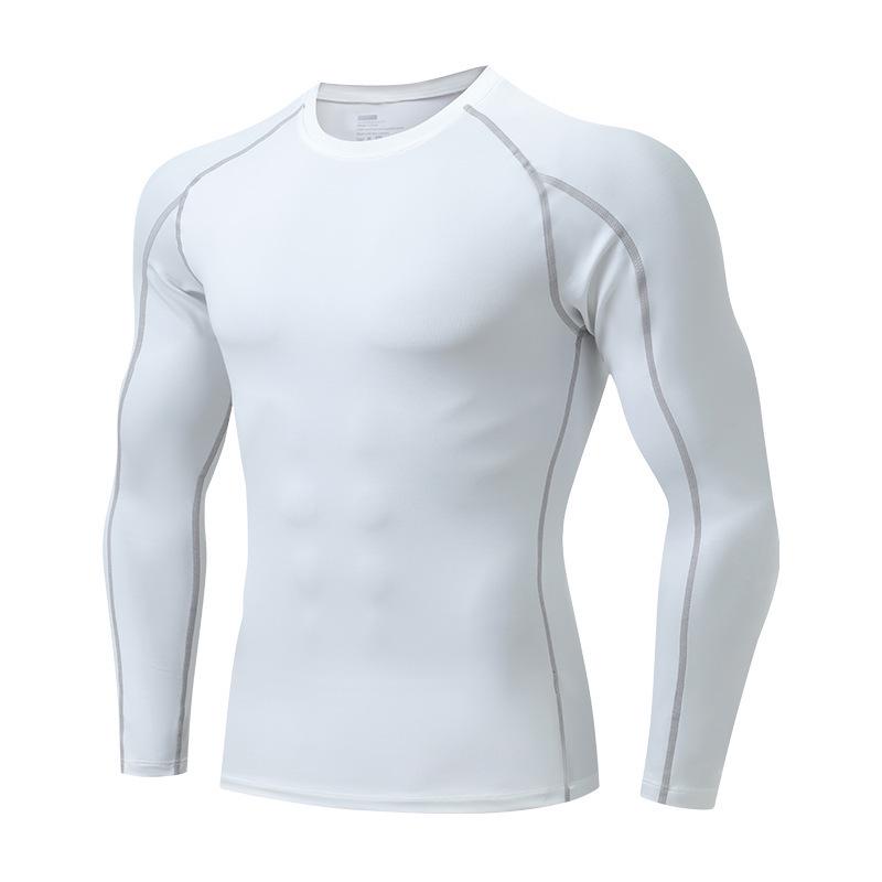 Men's Quick-Dry Breathable Long Sleeve Compression Workout Shirt