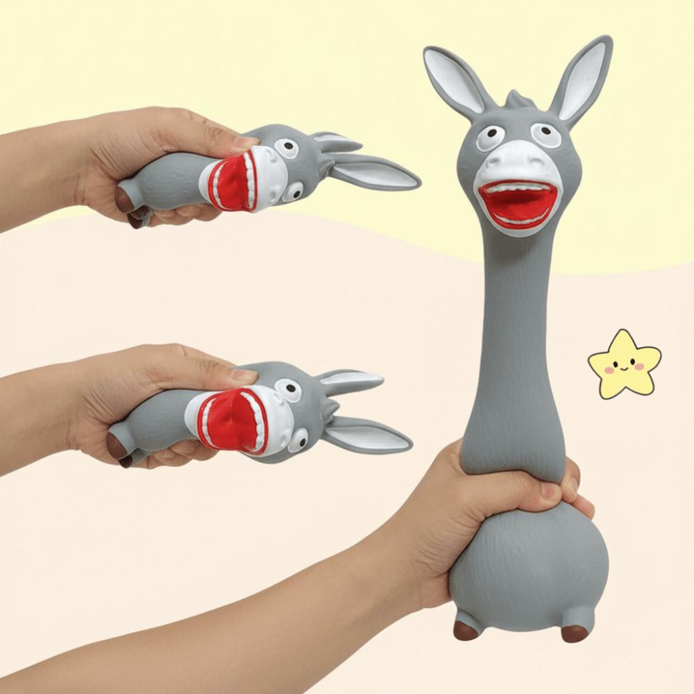 Indestructible Squeeze Toy Slow Rising Donkey Shape Squeeze Toy Cute Stress Relief Toy  Anti Stress
