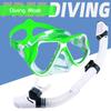 Baoyuan Adult Silicone Diving Mask & Full Dry Snorkel Set