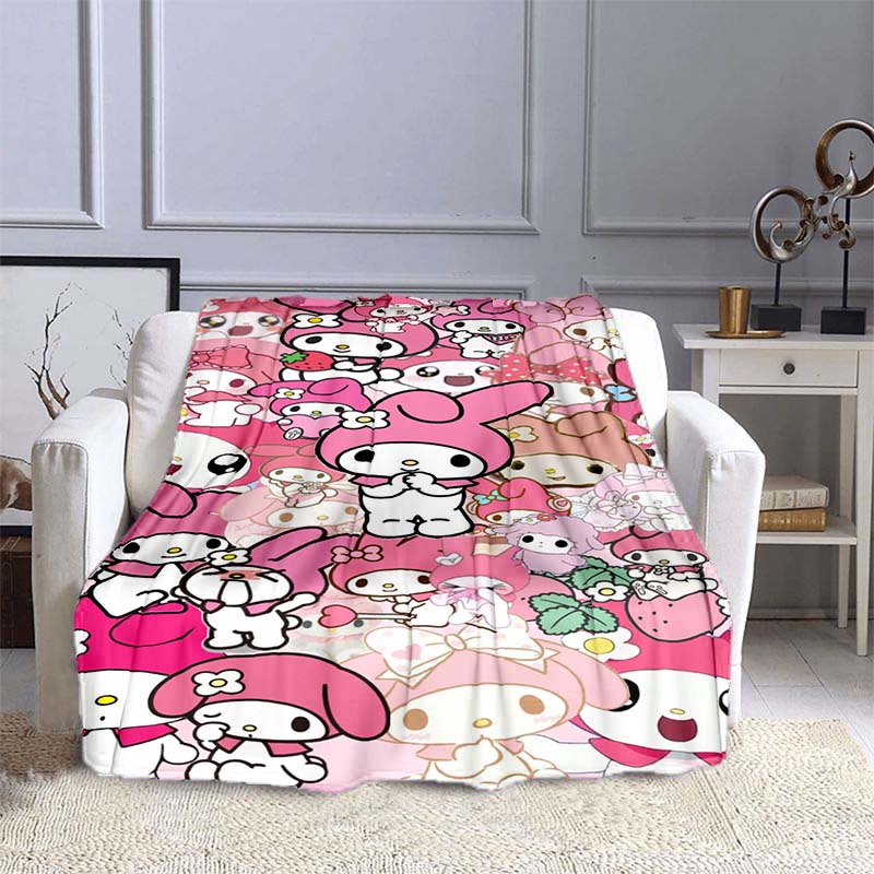

The new 2026 My Melody flannel blanket is warm, comfortable, and soft, making it suitable for use in bedrooms, beds, sofas, and 75x90cm