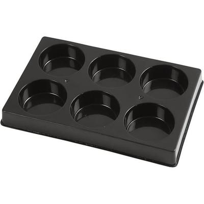 Plastová paleta se 6 přihrádkami na kvaš. Ref. 34590