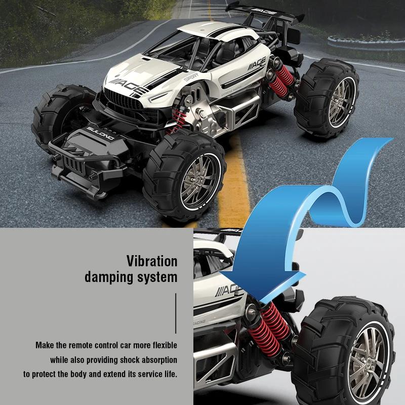 RC Off Road Car 22KM/H High Speed Racing Cars 1/14 Alloy Remote Control Climbing Vehicle Toys for Children Christmas Gifts Boys